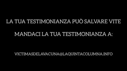 Testimonianza di una donna dopo aver ricevuto la seconda dose di Pfizer.