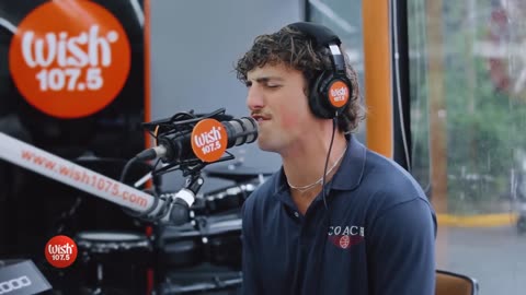 Cian Ducrot performs "I'll Be Waiting" LIVE on Wish 107.5 Bus