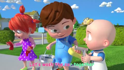 Car Wash Song - Nursery Rhymes & Kids Songs...