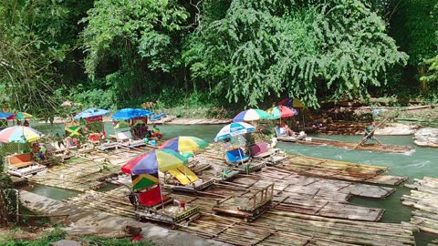 Bamboo Rafting in Jamaica