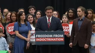 DeSantis: “We are Not Going to Teach Our Kids to Hate This Country or to Hate Each Other”