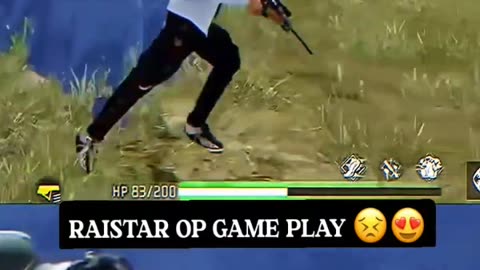 Raistar gamplay video free fire 😈💯‼