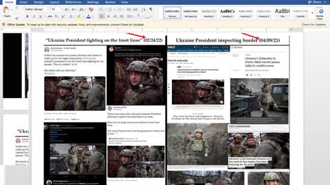 Fake Ukraine Pics in the News!