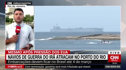 Lula entregou armas para o Irã e Hamas : Navios de guerra do Irã atracam no Brasil, mesmo após pressão dos EUA