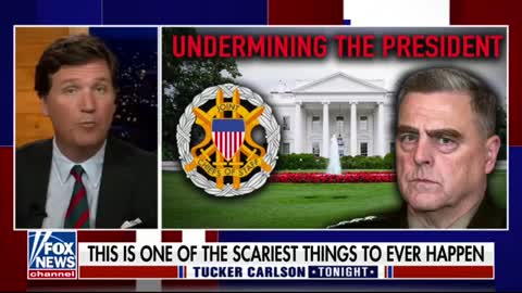 Tucker - Sept 14, 2021 - Gen Milley's treason, undermined President Trump, Doug Macgregor