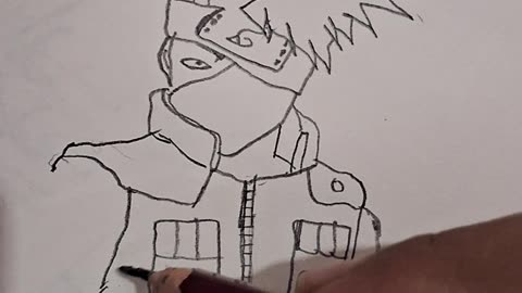 Kakashi drawing