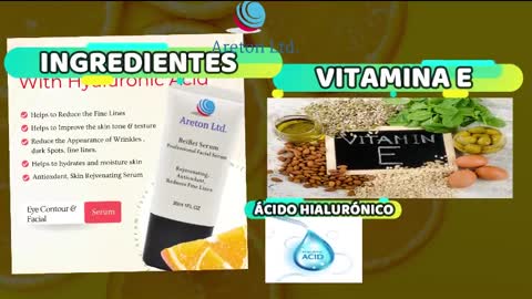 El suero facial de vitamina C con retinol, ácido hialurónico y ácido salicílico ayuda a minimizar las líneas finas y las arrugas