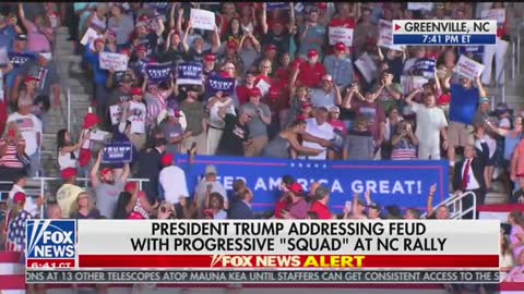 Protester gets tossed from Trump rally in North Carolina