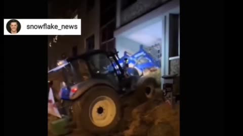 Now it is the turn of the French farmers to protest the obvious actions of the government