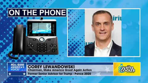 Corey Lewandowski on Trump website: new social media tool coming soon.