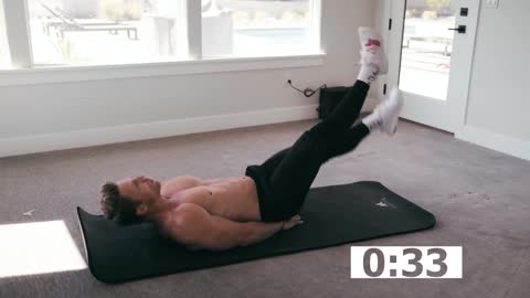 12 Minute FAT BURNING Home Workout For ABS