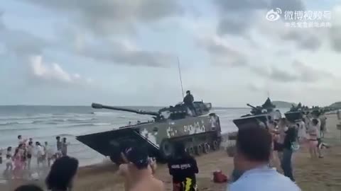 🇨🇳China's, Type 63A light amphibious tanks