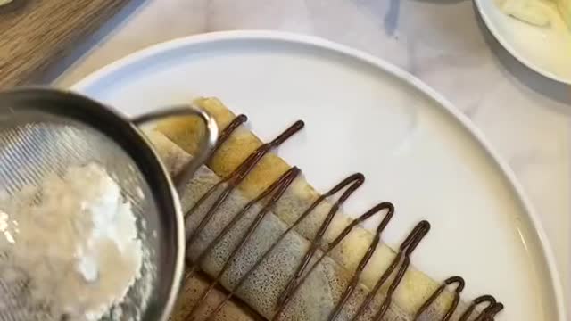 banana#bananacrepe#bananalove#bananachocolate#crepes