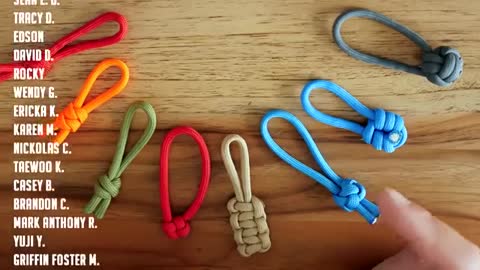 8 Awesome Paracord Zipper Pulls Easy Zipper Pull Ideas