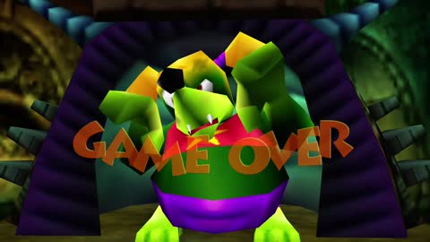 Banjo- Kazooie Game over