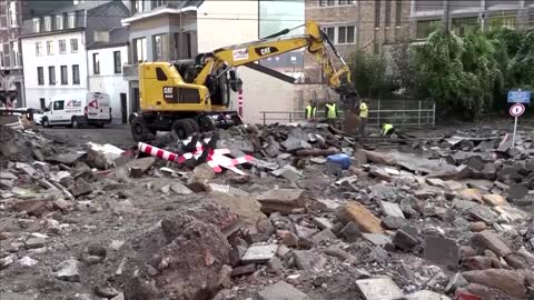 Belgians reeling from heavy flood wreckage