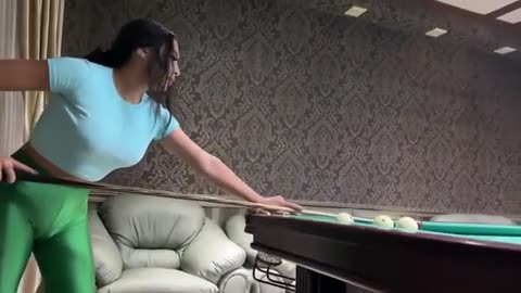 Billiard Girl Player