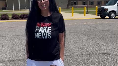 J6’er Mariposa Castro Interviewed Outside Aliceville Federal Prison Alabama