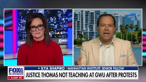 Racist left wing socialist Nazis chase out Justice Thomas. Justice Thomas not teaching at law school over protests