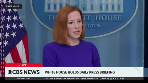 Reporter Asks Why Biden Admin Doesn't Stress Living Healthier Lifestyles. Psaki Talks About Masks