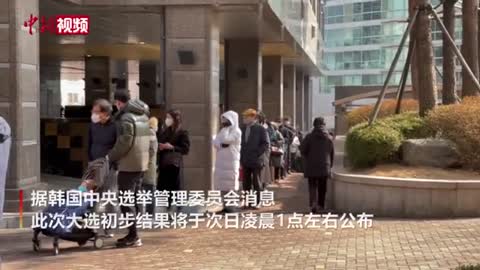 South Korea holds presidential election, video directly hits polling stations under epidemic