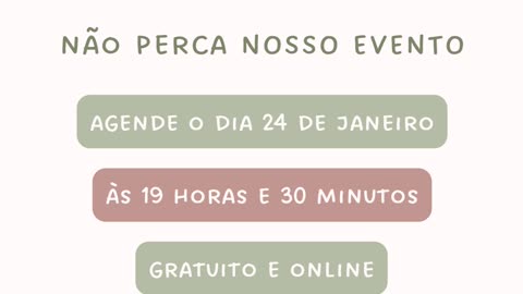 ALCANCE O CORPO DOS SEUS SONHOS | 24/01 19H30 | 100% GRATUITO E ONLINE