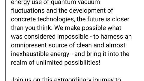 Creating Energy from the Quantum world