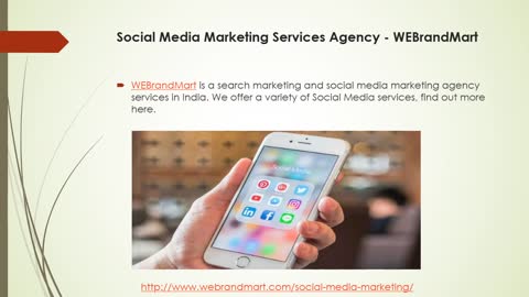 Social Media Marketing Services Agency - WEBrandMart