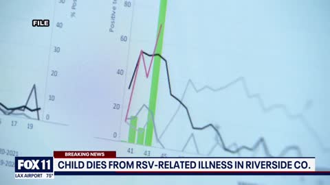 Child under age 4 dies from possible RSV case in Riverside County