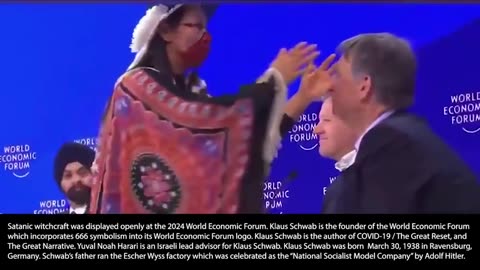 Satanic Witchcraft Openly Displayed at the 2024 WEF in Davos