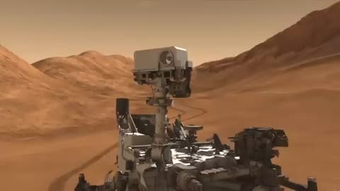 Mars Science Laboratory Curiosity Rover Animation