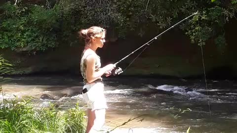 never get tired of seeing a Redhead fishing