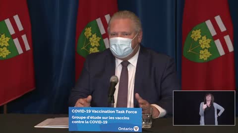 Doug Ford Directly Asked Joe Biden To Help Out His 'Neighbour' & Get Canada More Vaccines