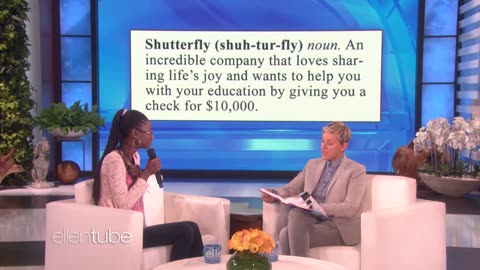 Ellen Taught This Fan How to Speak English