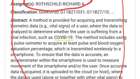 Covid 19的擁有人與被登記在案的時間