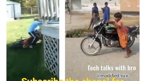 Girls VS boys riding bike first time meme #memes 😅