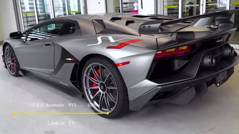 Lamborghini Aventador SVJ "Saturn Cloud" version #lookcartv #suppercar