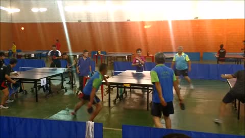 Double table tennis - best plays