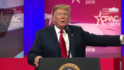 Trump quotes CPAC 2019 - "Trains to Hawaii..." and "Check the phone records, everyone else does!"