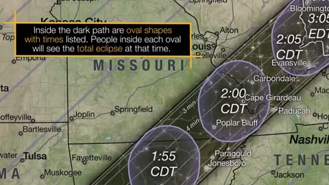 A Tour of NASA’s 2024 Solar Eclipse Map