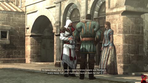 Assassin's Creed Brotherhood Leonardo Mission 1 War Plans 100%