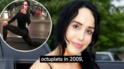 'Octomom' Nadya Suleman shares inspiring gym selfie after 14 kids