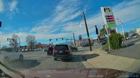 Driver Runs Red Light and Hits Pedestrian in Wheelchair