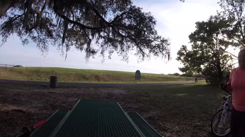 Can you tell I'm ready for some real MTB trails? Evening Ride on The Upper Tampa Bay Trail!!