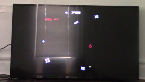 I'm playing space duel 7800 on atari vcs 800