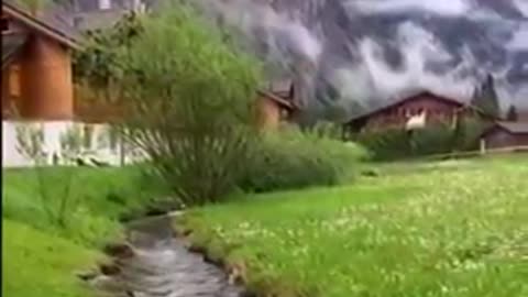 وادي_لوتربرونن سويسرا Lauterbrunnen Valley, Switzerland