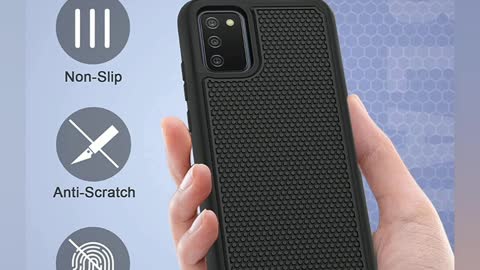 for Samsung Galaxy A02s Case Shockproof Protective