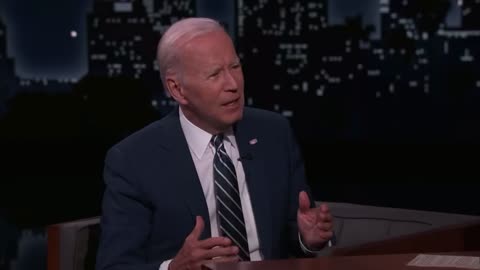 Biden being senile on Jimmy Kimmel