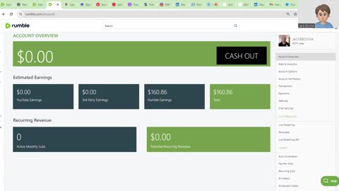 Rumble Account Earnings