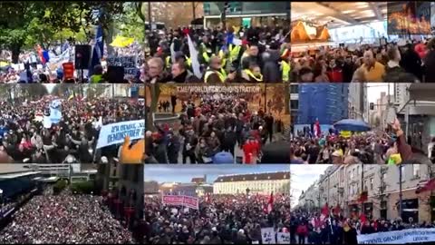 Protests Around the World, MSM Hides it ALL